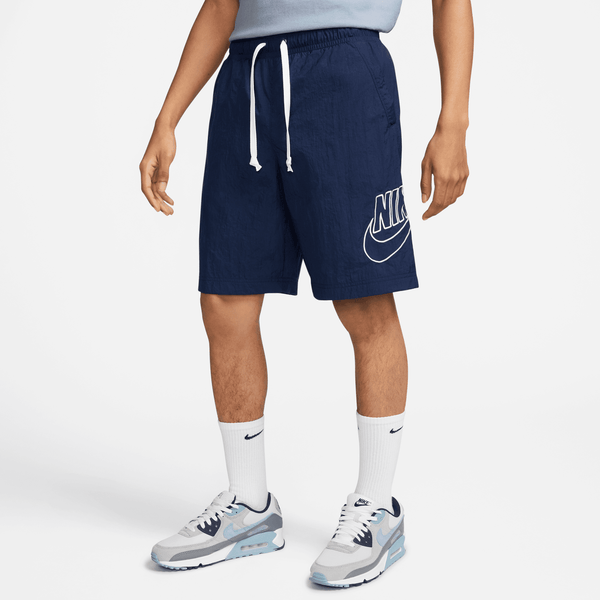 Nike - Men - Club Alumni Woven Short - Midnight Navy/White