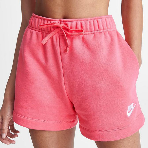 Nike - Women - Club Fleece Short - Sea Coral/White