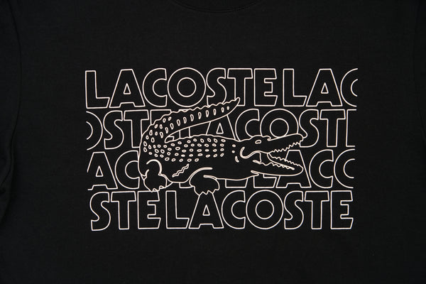 Lacoste - Men - Logo Block Tee - Black