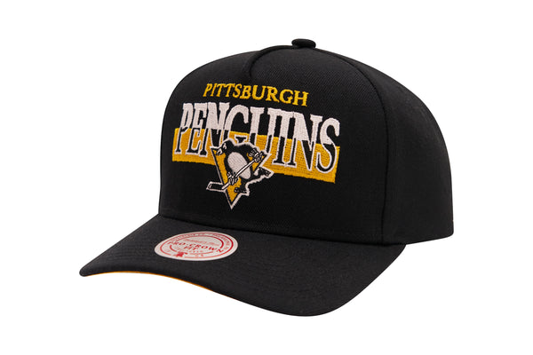 MITCHELL & NESS - Men - Vintage NHL Pittsburgh Penguins Snapback - Black