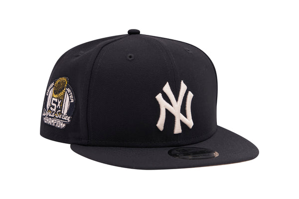 NEW ERA - Accessories - NY Yankee Jeter 5X Champs Snapback - Navy/White