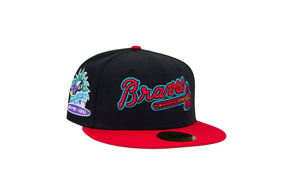 NEW ERA - Accessories - Atlanta Braves Spring Training Fitted - Black/Red