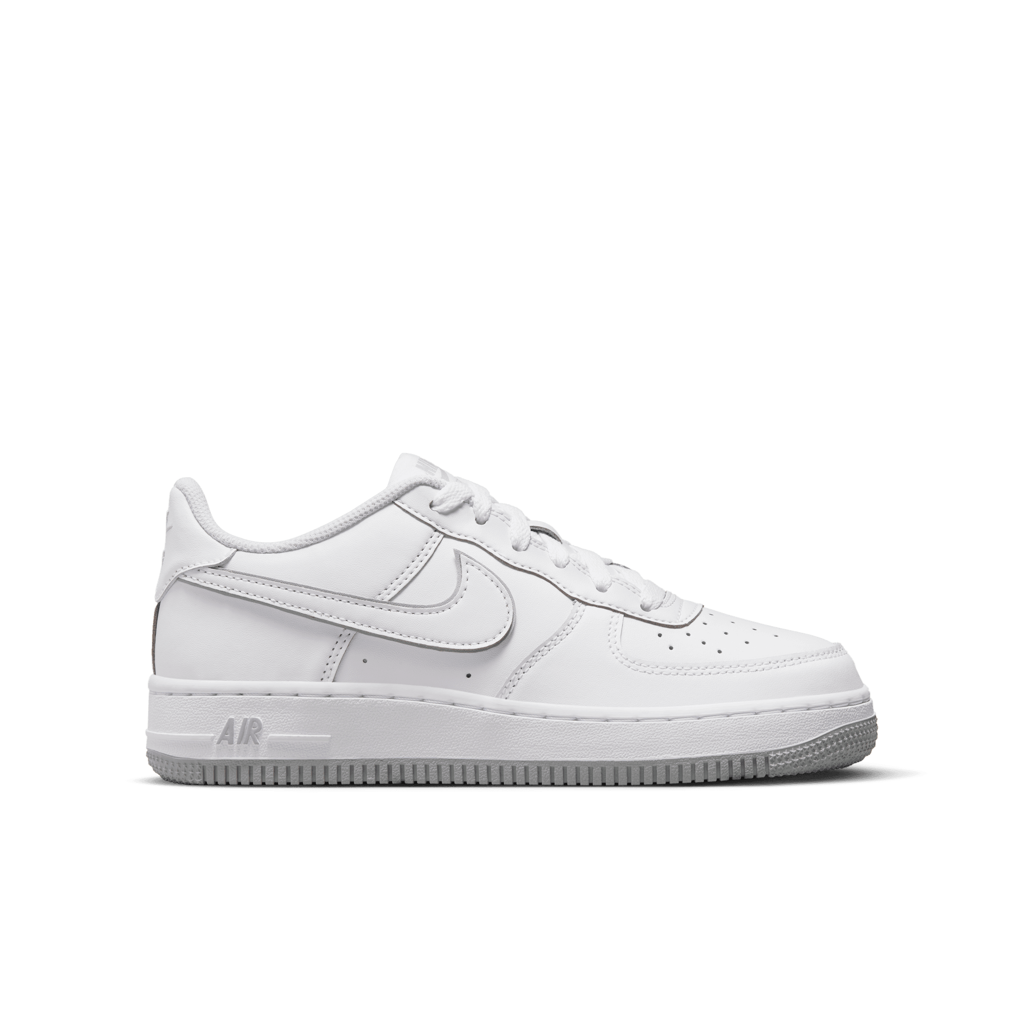 Nike Boy GS Air Force 1 White Wolf Grey Nohble