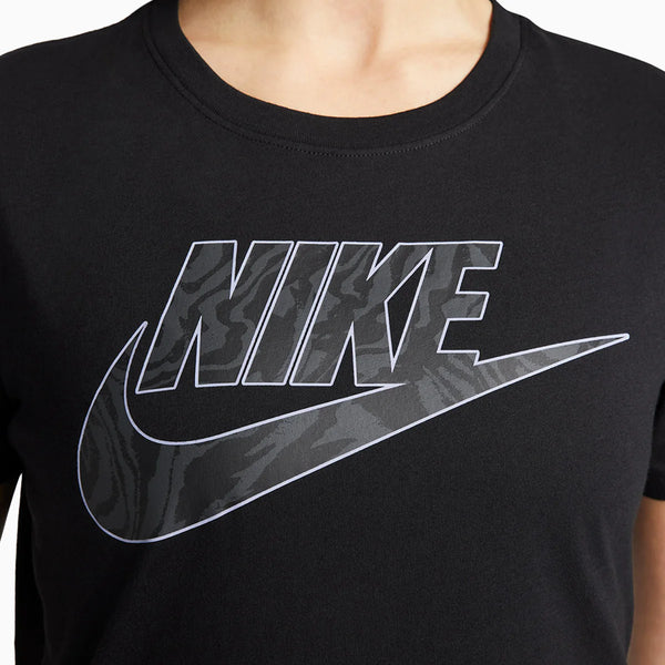 Nike - Women - Swirled Futura Tee - Black