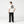 MONASTERY - Men - Paku T-Shirt Oversized - Egret