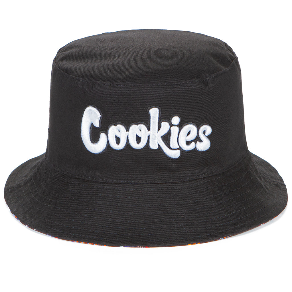 Cookies - Men - Full Clip Reversible Bucket Hat - Black – Nohble