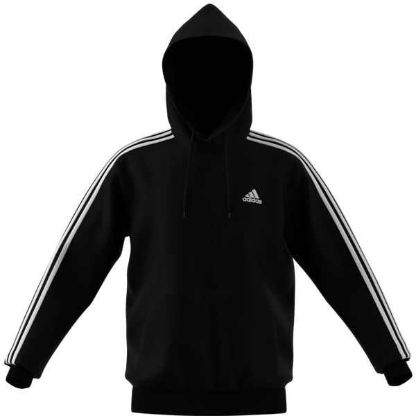 adidas - Men -  3-Stripes Hoodie - Black