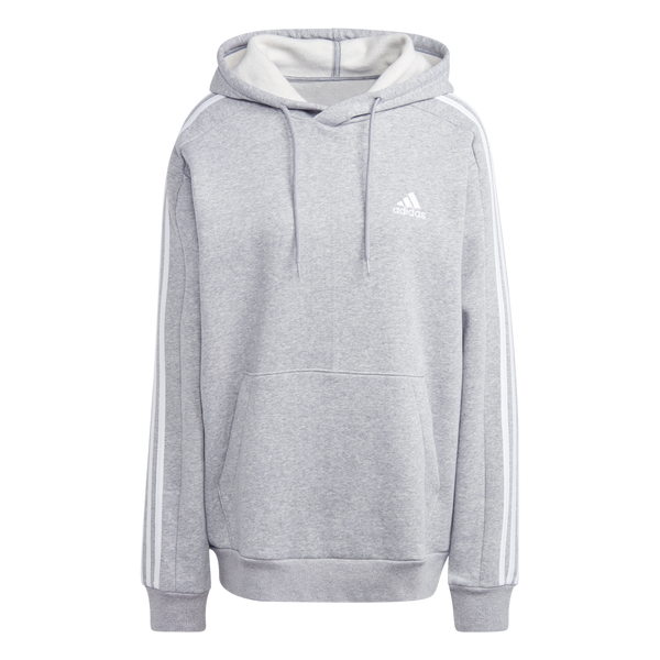 adidas - Men - 3-Stripes Hoodie - Medium Grey Heather