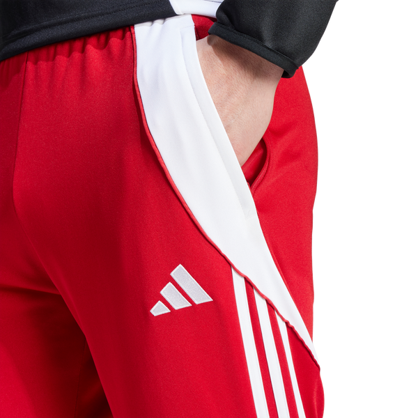 Red and white adidas tracksuit mens on sale