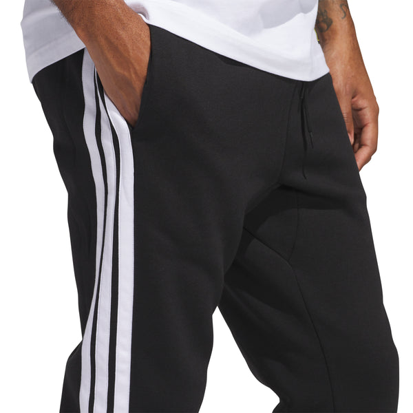 adidas - Men - Essentials 3-Stripes Fleece Joggers - Black