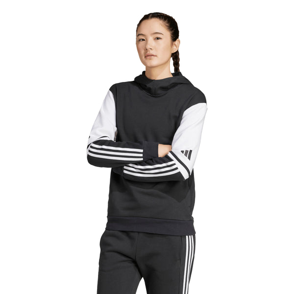 adidas - Women - Squadra 25 Sweat Hoodie - Black/White