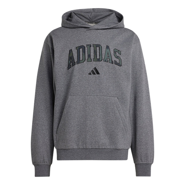 adidas - Men - Seasonal Essentials Camo Hoodie - Grey