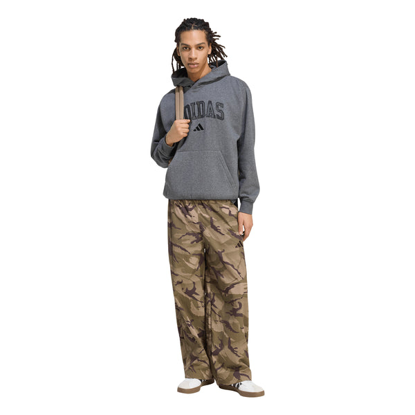 adidas - Men - Seasonal Essentials Camo Hoodie - Grey