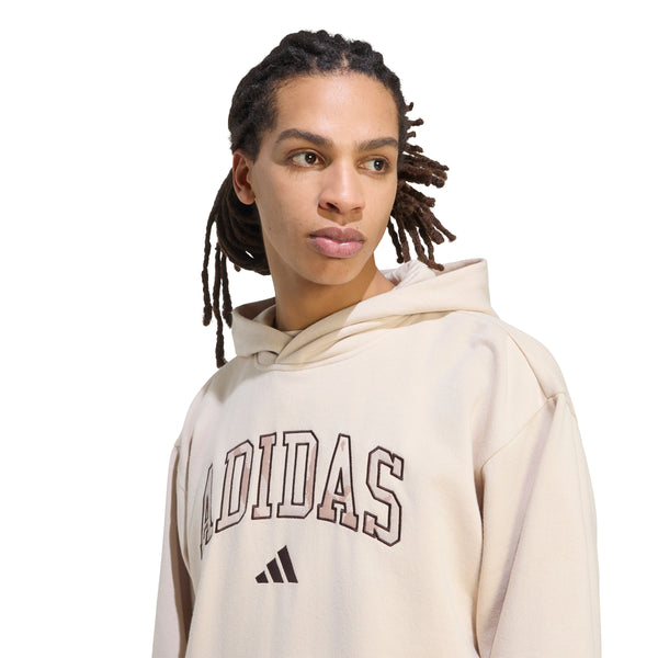 adidas - Men - Seasonal Essentials Camo Hoodie - Beige