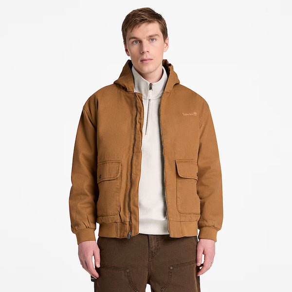 Timberland - Men - Canvas Bomber - Wheat