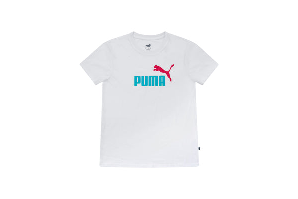 PUMA - Women - ESS Logo Tee - White