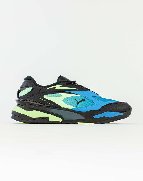 PUMA - Men - RS-Fast Lightsense - Black/Green/Irridescent