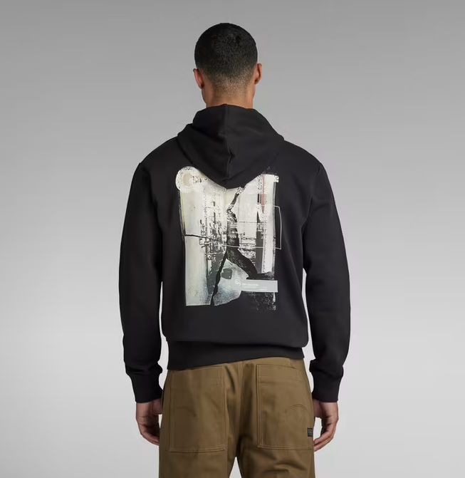 Hoodie print on deals back