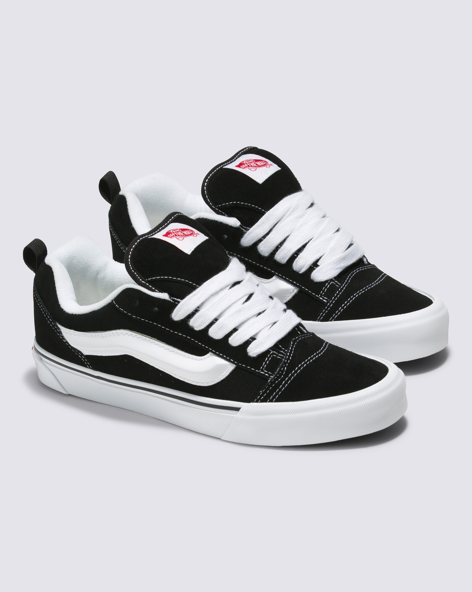 Boys black and white vans sales