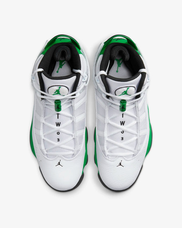Jordan - Men - 6 Rings - White/Green/Black