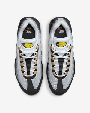 Air max 95 hot sale black white wolf grey