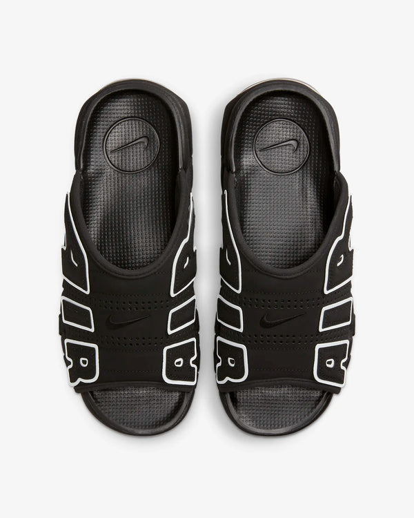 Nike - Men - Air More Uptempo Slide - Black/White