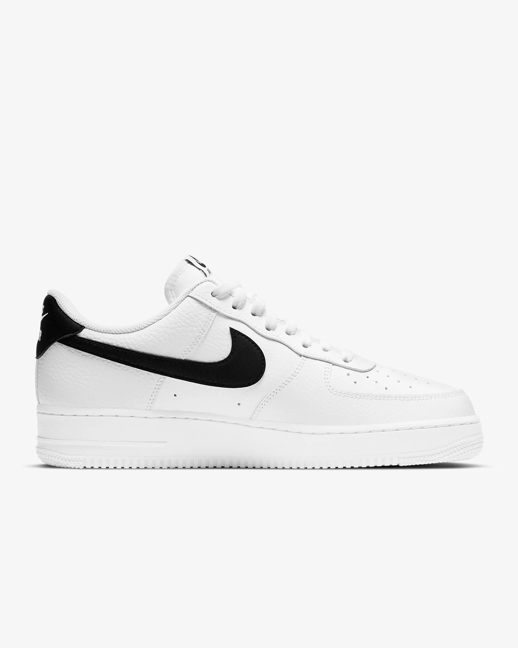 Nike Men Air Force 1 07 White Black Nohble