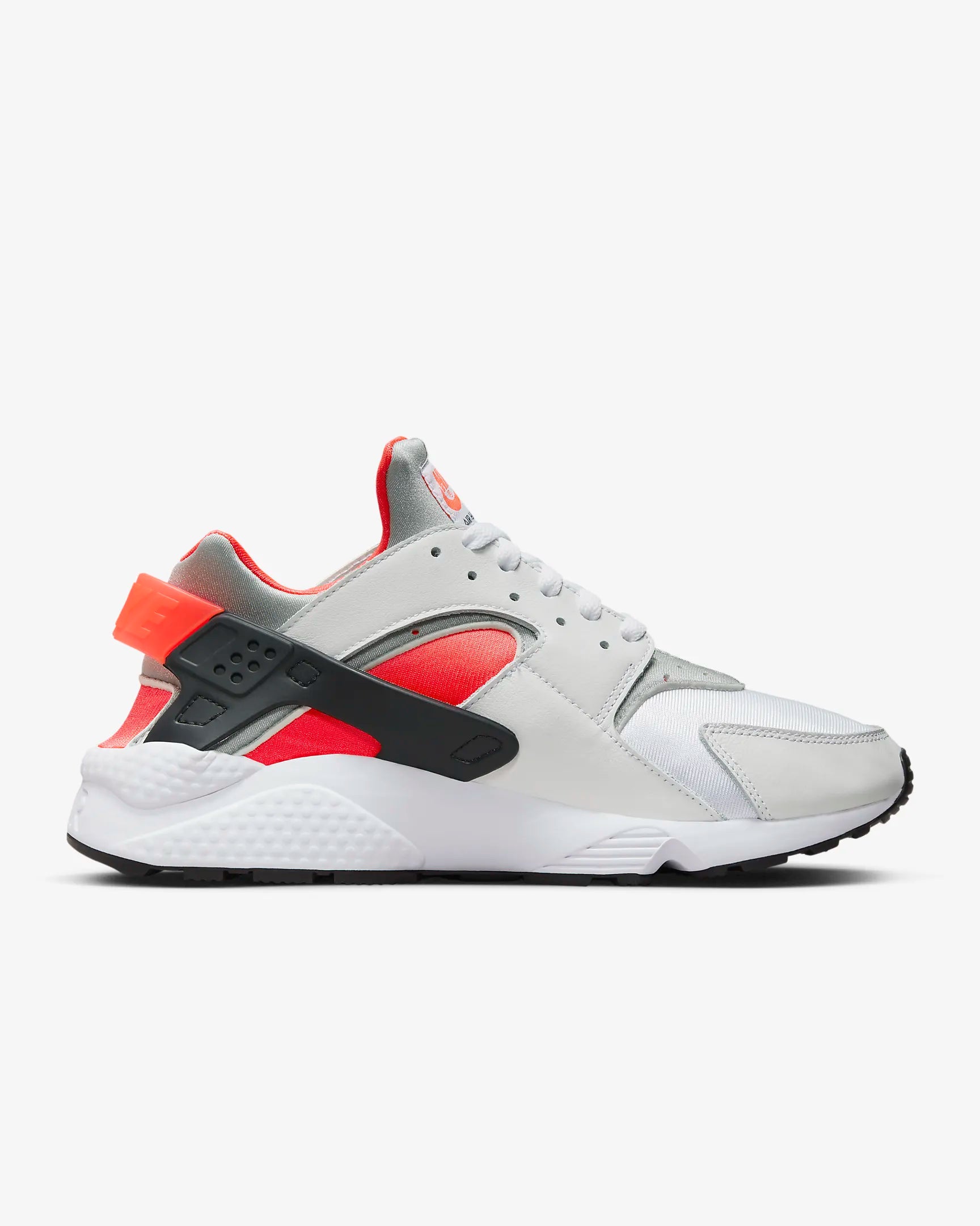 Nike Men Air Huarache White Metallic Silver Infrared 23 Nohble