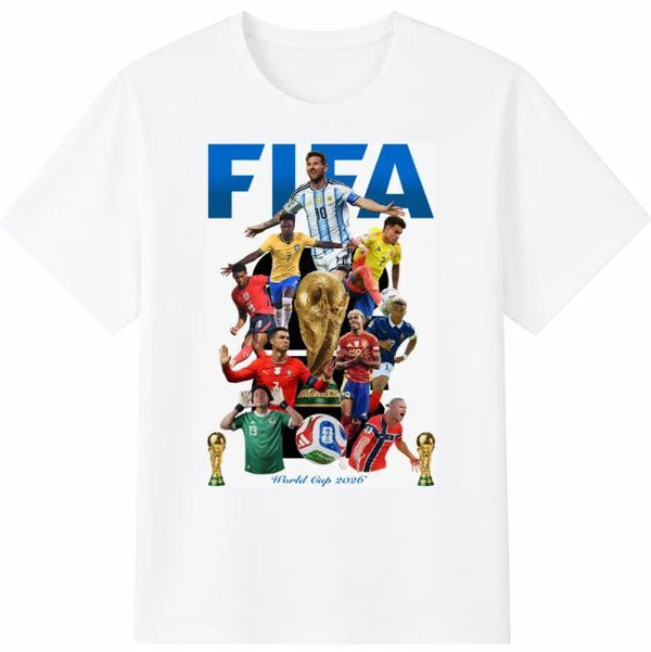 Nohble - Men - FIFA World Cup 2026 Big Art Tee - By Nover - White