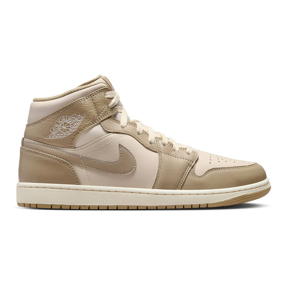 Jordan - Men - Air Jordan 1 Mid - Brown/Khaki/Phantom