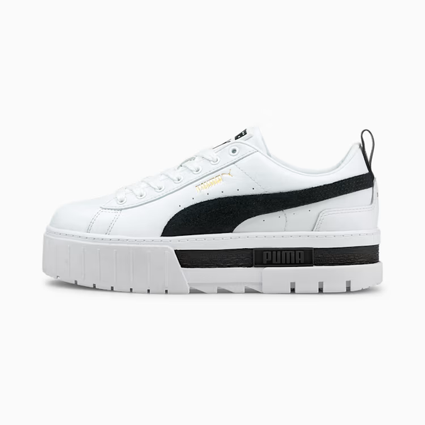 PUMA - Women - Mayze Leather - White/Black