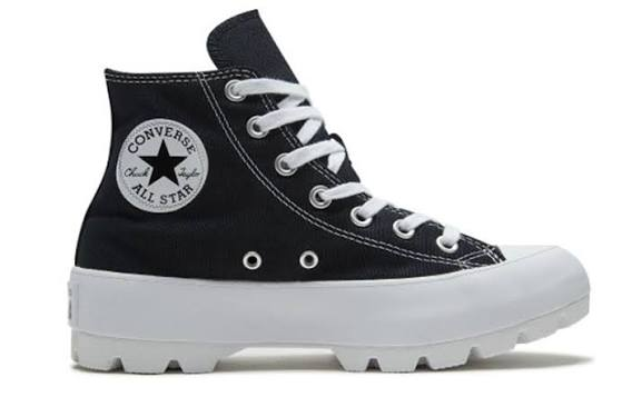 Converse - Women - All Star Lugged Hi - Black/White