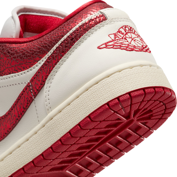 Jordan - Women - Air Jordan 1 Low SE - Sail/Varsity Red/Team Red
