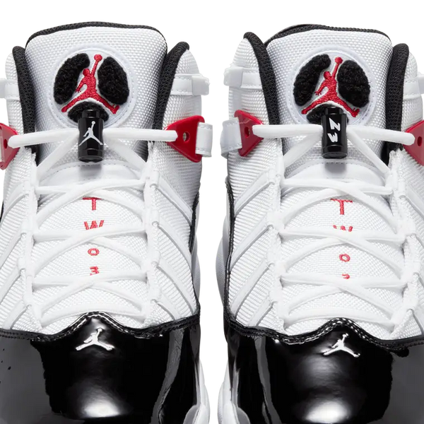 Jordan - Men - 6 Rings - White/Black/Varsity Red