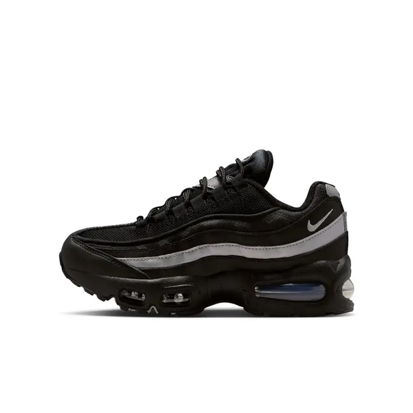 Nike - Boy - GS Air Max 95 BB LTR - Black/Metallic Silver/White
