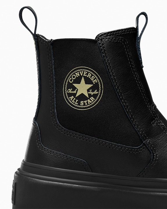 Converse - Girl - Chelsea Lugged Boot - Black Mono