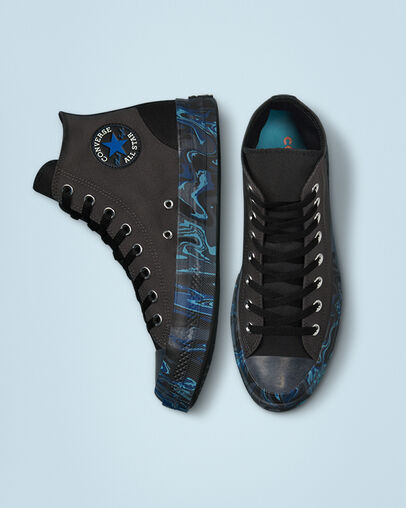 Converse - Men - All Star High - Black/Oil
