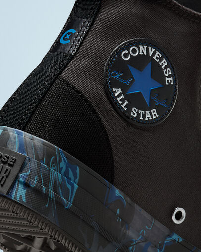Converse - Men - All Star High - Black/Oil