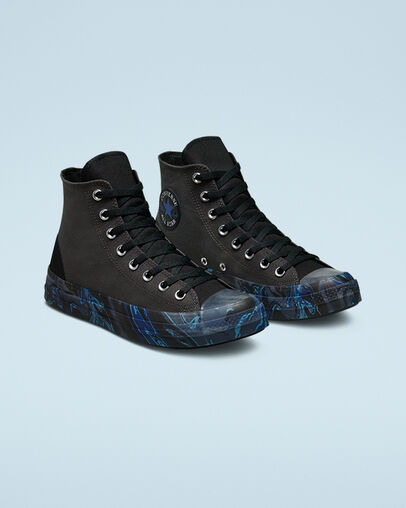 Converse - Men - All Star High - Black/Oil