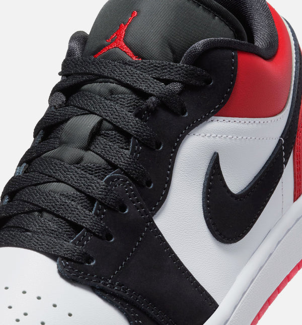 Jordan - Men - Air Jordan 1 Low SE - White/Black/Varsity Red