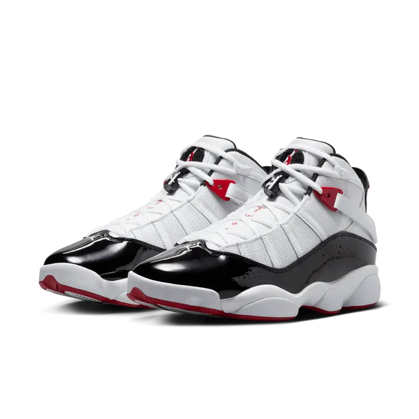Jordan - Men - 6 Rings - White/Black/Varsity Red