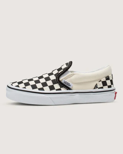 VANS - Boy - PS Slip-On - Black/Check
