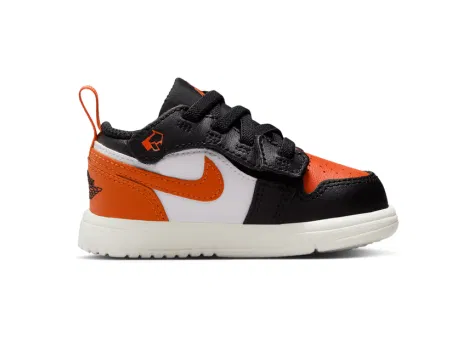 Jordan - Boy - TD Jordan 1 Low Alt - Black/Starfish/White/Sail