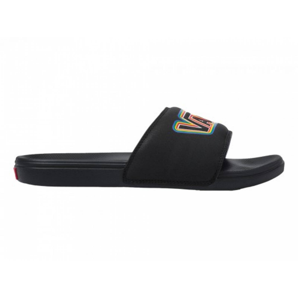 VANS - Men - Pride La Costa Slide - Black/Rainbow