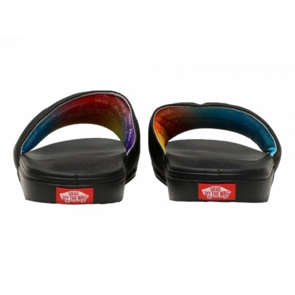 VANS - Men - Pride La Costa Slide - Black/Rainbow