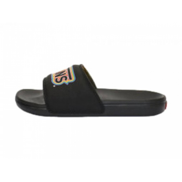 VANS - Men - Pride La Costa Slide - Black/Rainbow