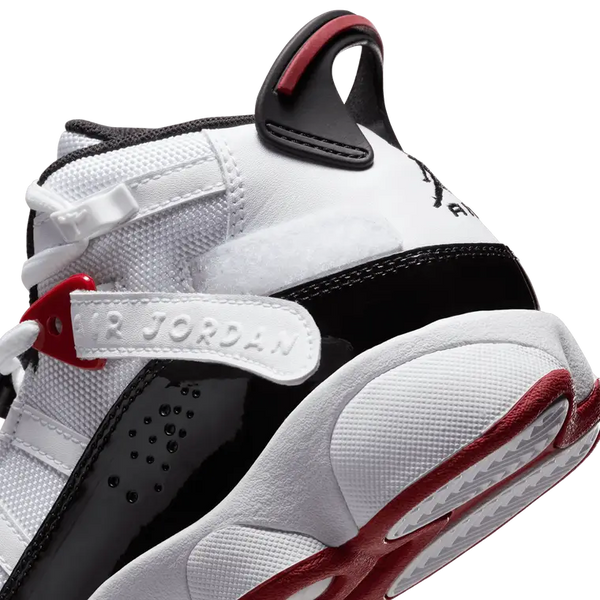 Jordan - Men - 6 Rings - White/Black/Varsity Red