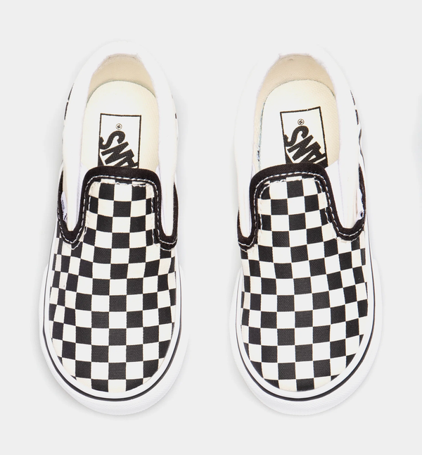 VANS - Boy - TD Slip-On - Black/Check