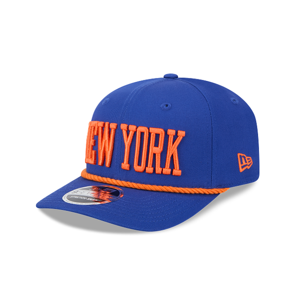 NEW ERA - Accessories - New York Knick Snapback - Blue/Orange