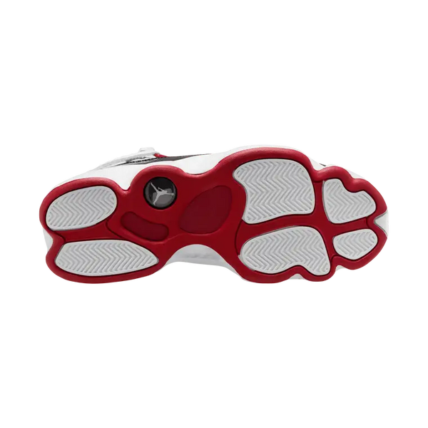 Jordan - Men - 6 Rings - White/Black/Varsity Red